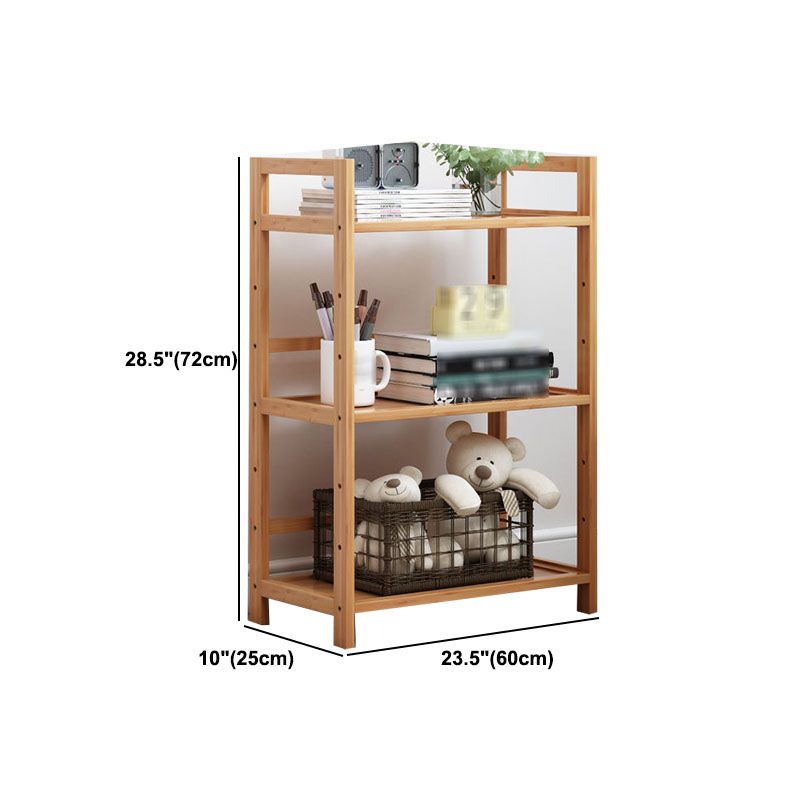 3/4/5-Shelf Manufactured Bookshelf Wood Etagere Natural Scandinavian Vertical Bookcase Clearhalo 'Bookcases' 'furn' 'furn_bookcases' 'Furniture' 'furniture_bookcases' 'Office Furniture' 1200x1200_ba5d4789-87fb-4e71-bbf2-688dcd7bb5c0