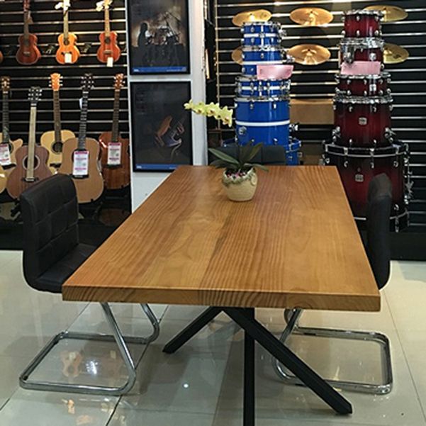 台座ベースの長方形のオフィステーブル工業事務所デスク