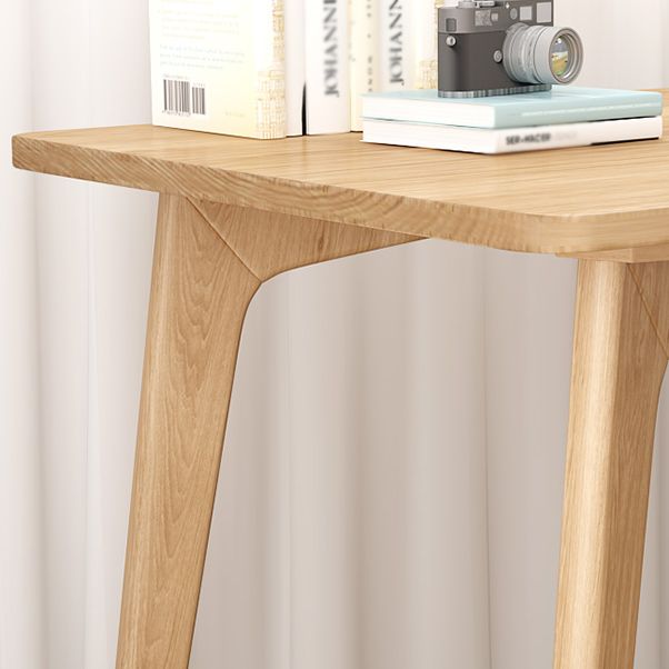 Modern Style Curved Office Desk Solid Wood Writing Desk for Home Clearhalo 'furn' 'furn_office_desk' 'Furniture' 'furniture_office_desk' 'Office Desks' 'Office Furniture' 'office_desk' 1200x1200_ba63807d-c027-4273-bad0-dd298abae49b