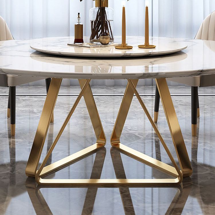 Round Dining Table Traditional Luxury Dining Room Collection with Turntable Clearhalo ' dining_table' 'Dining Tables & Seating' 'Dining Tables' 'furn' 'furn_dining_table' 'Furniture' 'furniture_dining_table' 'Kitchen & Dining Furniture' 'kitchen&dining_furn' 'kitchen' 'kitchen_dining_table' 1200x1200_ba66c147-22a4-49a8-ba51-94b3d41a311b