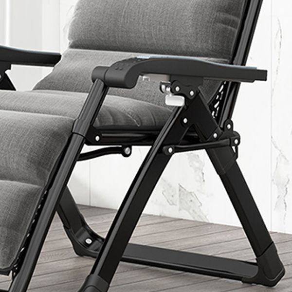 Contemporary Standard Recliner with Removable Cushions and Metal Legs Clearhalo 'Chairs & Seating' 'furn' 'furn_recliners' 'Furniture' 'Living Room Furniture' 'Recliners' 1200x1200_ba6b0335-3930-49c5-9a4d-00bb75df0b12