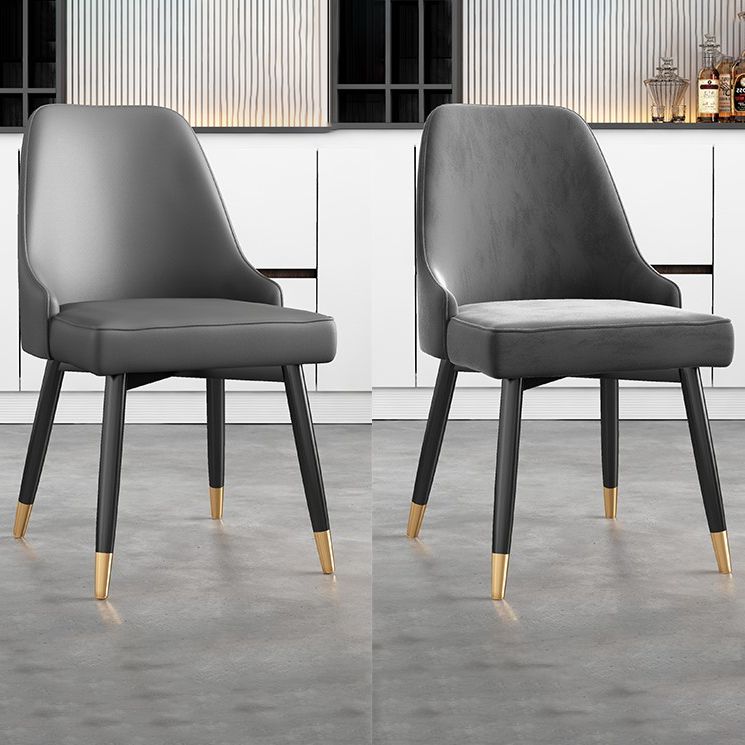 Glam Black Iron Dinette Set 1/2/5/7 Pieces Rectangle Sintered Stone Top Dining Table Set