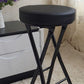 Foldable Bistro Round Shape High Chair Modern Counter Chair with Metal 4 Legs Clearhalo 'Bar Furniture' 'Bar Stools' 'bar_stools' 'furn' 'furn_bar_stools' 'Furniture' 'Kitchen & Dining Furniture' 1200x1200_ba75fb01-46cf-41c3-8dae-5804e814d6b3