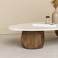 Scandinavian Style Coffee Table 3 Legs Wooden Coffee Table in White Clearhalo 'Coffee & Accent Tables' 'Coffee Tables' 'coffee_tables' 'furn' 'furn_coffee_tables' 'Furniture' 'Living Room Furniture' 1200x1200_ba7668d0-062c-48eb-af9b-9867c170356a