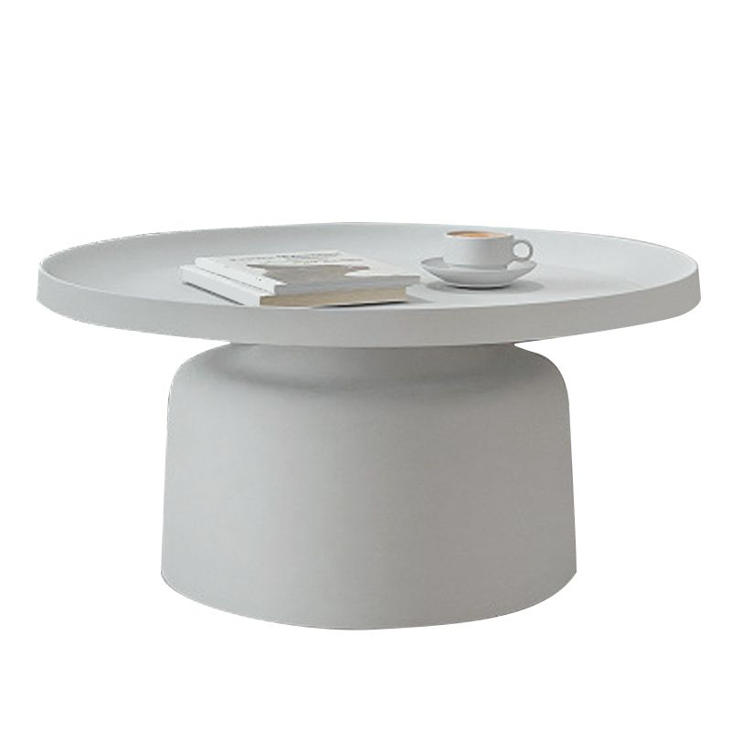 部屋用の黒/白い台座のコーヒーテーブルモダンな大理石のカクテルテーブル