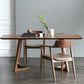 Fixed Minimalist Solid Wood Top Kitchen Table Set of Brown for Dining Room Clearhalo 'Dining Room Sets' 'Dining Tables & Seating' 'dining_room_set' 'Furniture' 'furniture_dining_room_set' 'Kitchen & Dining Furniture' 'kitchen&dining_furn' 'kitchen' 1200x1200_ba779124-4cbf-4e67-b6d0-070108493cff