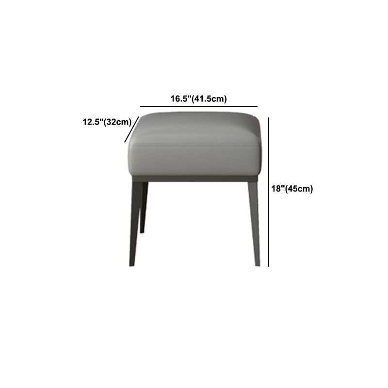 Contemporary White Makeup Table With Drawers 15.74 W x 30.70" H for Bedroom