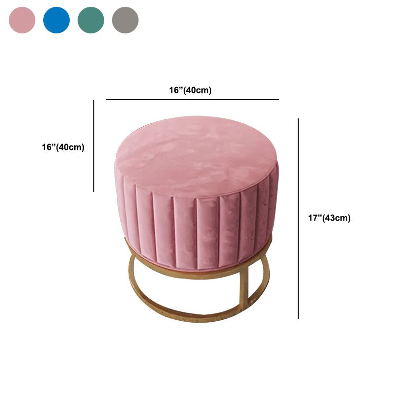 Glam Entryway Bench 15.75 Inch Wide Foam Cushioned Bench for Bedroom Clearhalo 'Benches' 'Chairs & Seating' 'furn' 'furn_benches' 'Furniture' 'Living Room Furniture' 1200x1200_ba792663-c643-4d2b-a845-227d984a04d4