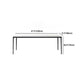 Contemporary Sintered Stone Table Rectangle Table Set 1/4/5/7 Pieces Dining Set Clearhalo 'Dining Room Sets' 'Dining Tables & Seating' 'dining_room_set' 'furn' 'furn_dining_room_set' 'Furniture' 'Kitchen & Dining Furniture' 1200x1200_ba7ce1e8-0bb0-48b0-90b1-68661b6d49b7