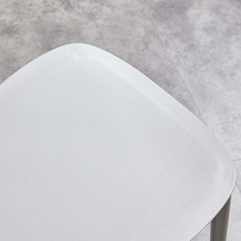 Modern Plastic Home Side Chair Open Back Matte Finish Dining Chair Clearhalo ' kitchen&dining_furn' 'Dining Chairs' 'Dining Tables & Seating' 'dining_chair' 'furn' 'furn_dining_chair' 'Furniture' 'furniture_dining_chair' 'Kitchen & Dining Furniture' 'kitchen' 1200x1200_ba7deb44-bbbe-40ee-a073-5207c1565682