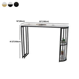 Tavolo da pub glam specialità a doppia barra del piedistallo per uso interno