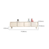 Console TV TV contemporanea console TV White TV con le porte