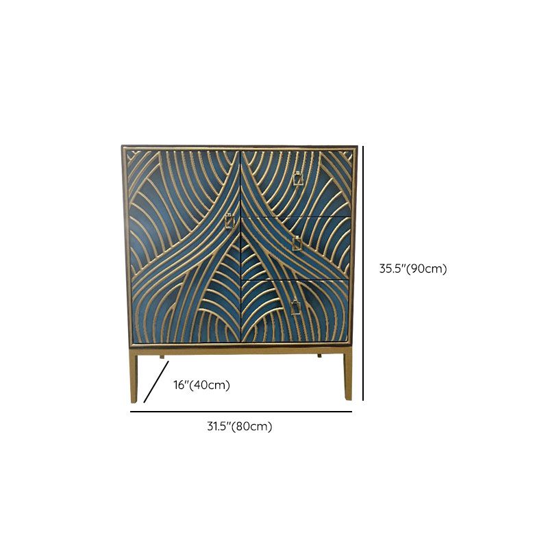 Commode en bois fabriqué à la poitrine moderne, 12,48 / 15,6 pouces de largeur