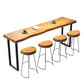 Contemporary Wood Counter Stool Living Room Bar Stool with Metal Legs Clearhalo 'Bar Furniture' 'Bar Stools' 'bar_stools' 'furn' 'furn_bar_stools' 'Furniture' 'Kitchen & Dining Furniture' 1200x1200_ba858384-94b4-4aa2-9575-6c04e80de382