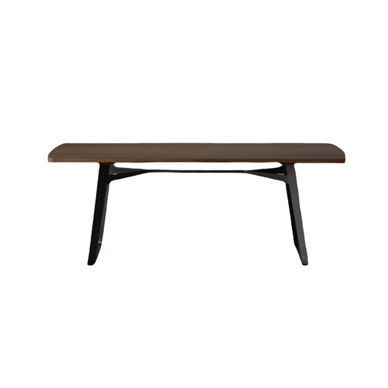 Contemporary Rectangle Dining Room Dinner Kitchen Table Solid Wood Dining Table