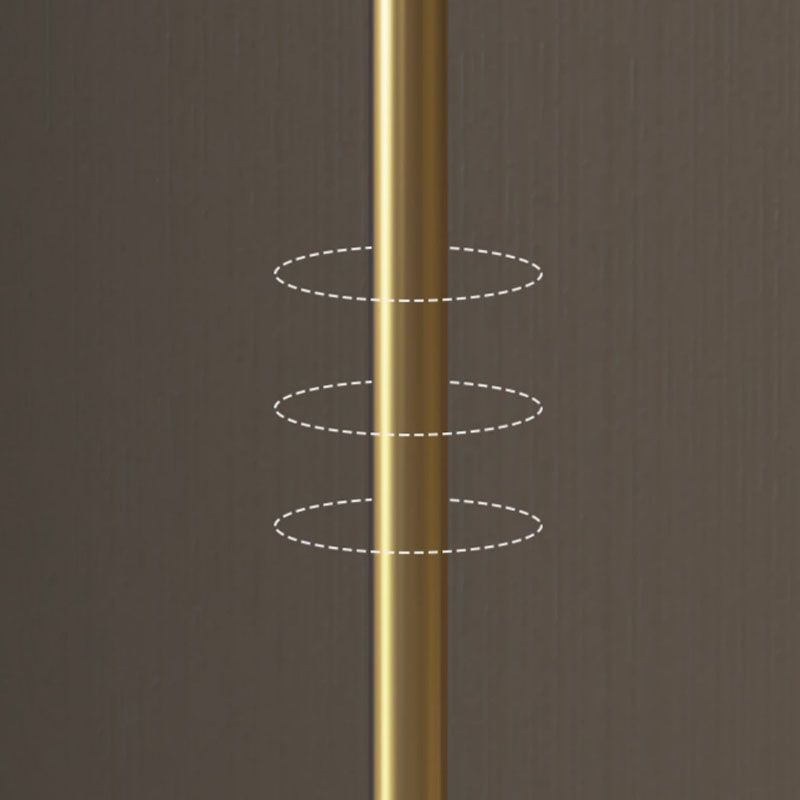 Lichte luxe kader rekmarmeren basisinvoerkit Iron Coat Hanger