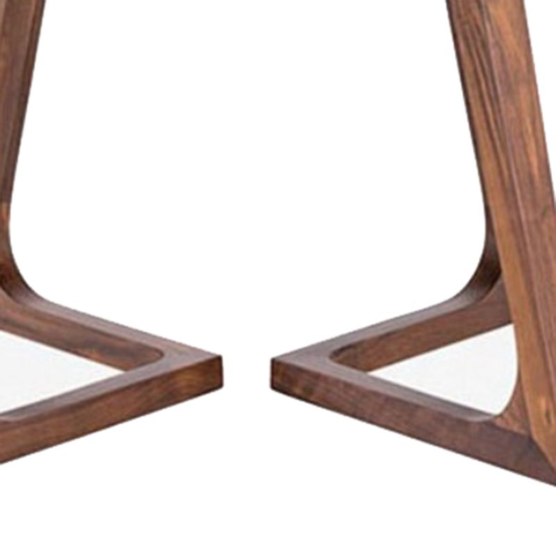 Round Brown Base Dining Table Modern Wood Table for Dining Room Clearhalo 'Dining Tables & Seating' 'Dining Tables' 'dining_table' 'furn' 'furn_dining_table' 'Furniture' 'Kitchen & Dining Furniture' 1200x1200_ba87b41a-7933-4c1c-a2c3-c596db60acd6