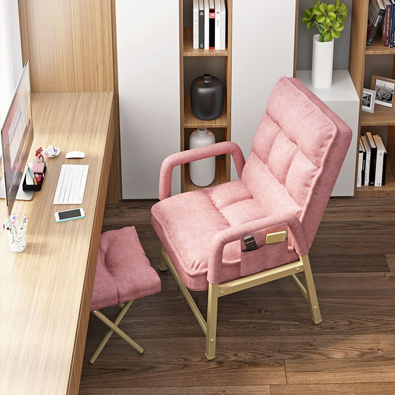 Eigentijdse taakstoel metaal verstelbare rughoogte bureaustoel