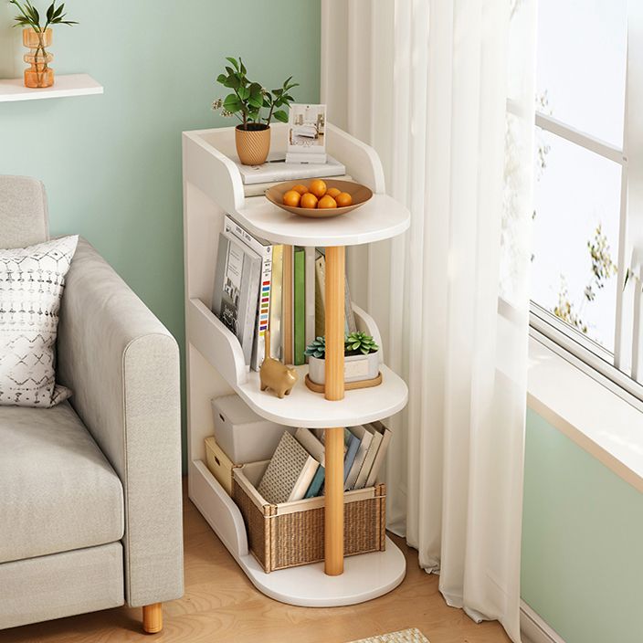 Bibliothèque d'étagère en bois d'ingénierie Scandinave Bidret à l'office