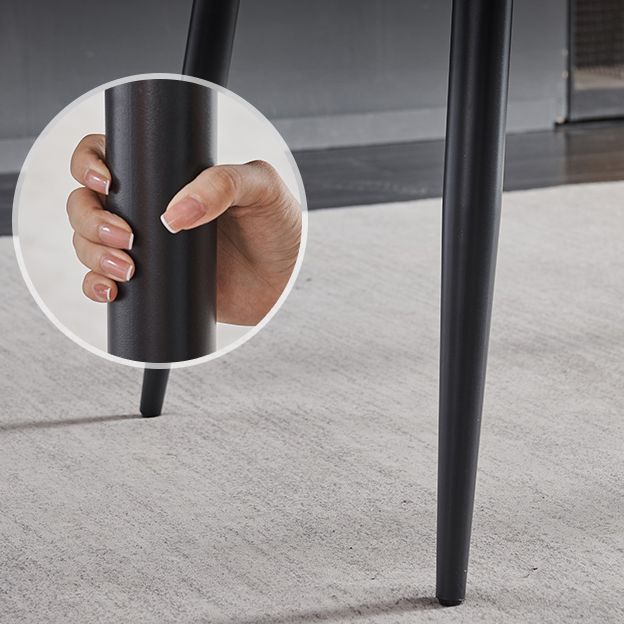 Modern Kitchen Sintered Stone Furniture of Standard Height Space-Saving Dining Room Table Set Clearhalo 'Dining Room Sets' 'Dining Tables & Seating' 'dining_room_set' 'furn' 'furn_dining_room_set' 'Furniture' 'furniture_dining_room_set' 'Kitchen & Dining Furniture' 'kitchen&dining_furn' 'kitchen' 1200x1200_ba8d9442-55da-4d2b-a7de-331fc8f051d8