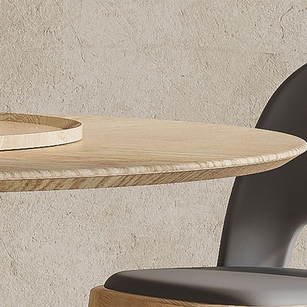 Contemporary Pedestal Dining Table Wood Dinner Table for Home Clearhalo 'Dining Tables & Seating' 'Dining Tables' 'dining_table' 'furn' 'furn_dining_table' 'Furniture' 'Kitchen & Dining Furniture' 1200x1200_ba8debc5-c72e-43e0-9a52-0958669d1cc2