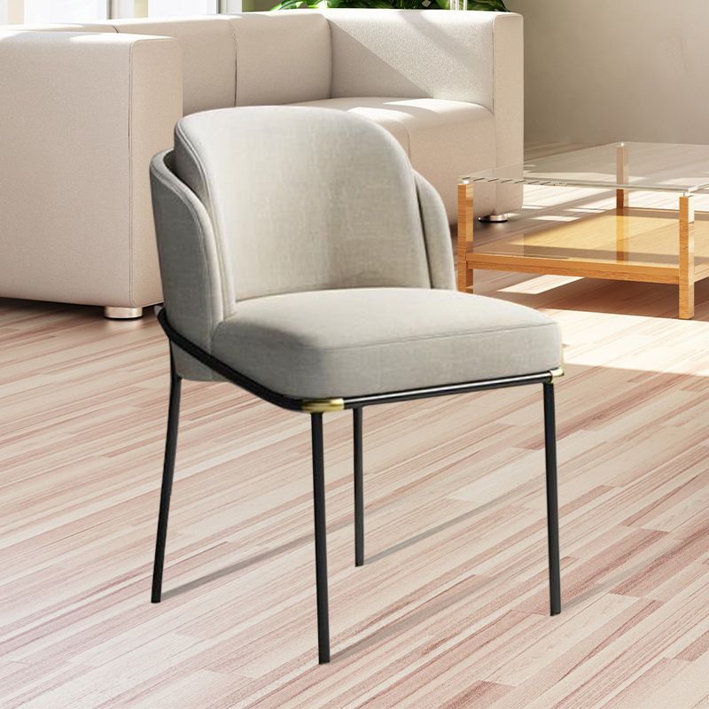 Moderne stijl Parsons zijstoel gestoffeerde binnen eetkamerstoel