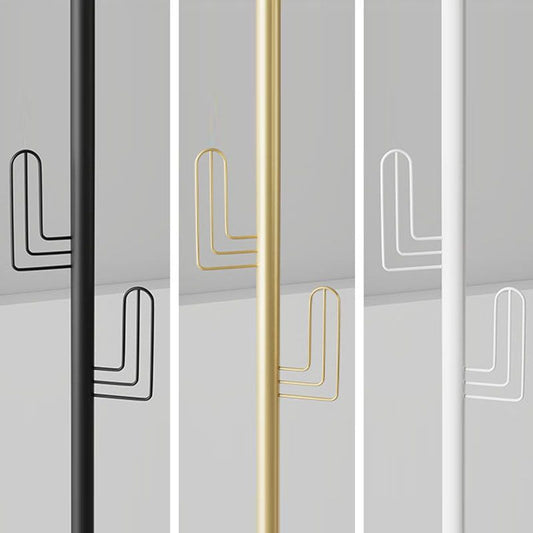 Splendido appendiabiti per cappotto in metallo per soggiorno per soggiorno