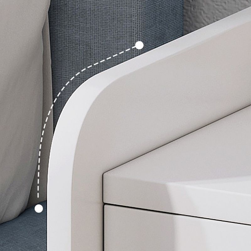 コンテンポラリーアクセントテーブルナイトスタンドアンティーク仕上げ引き出し引き出しベッドナイトスタンド