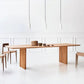 Simplicity Rectangle Dining Table Pine Solid Wood Table with Double Pedestal Clearhalo ' dining_table' 'Dining Tables & Seating' 'Dining Tables' 'furn' 'furn_dining_table' 'Furniture' 'furniture_dining_table' 'Kitchen & Dining Furniture' 'kitchen&dining_furn' 'kitchen' 'kitchen_dining_table' 1200x1200_ba932211-3e0b-4103-9707-ed3ec515eb19