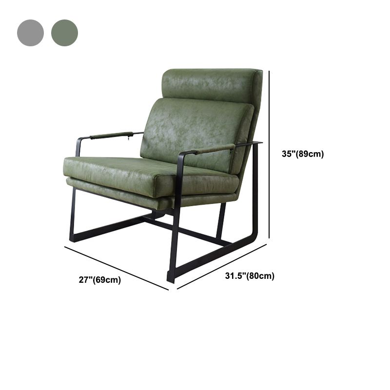 Square Arms Included Chair 31.49" Wide Armchair with Loose Back Clearhalo 'Accent Chairs' 'accent_chairs' 'Chairs & Seating' 'furn' 'furn_accent_chairs' 'Furniture' 'Living Room Furniture' 1200x1200_ba9328a7-751f-462a-9814-9f6acb8cd3d2