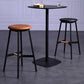 Industrial Black Counter Stools Metal Wood Backless Bar Stools with Round Seat Clearhalo 'Bar Furniture' 'Bar Stools' 'bar_stools' 'furn' 'furn_bar_stools' 'furniture_bar_stools' 'Kitchen & Dining Furniture' 'kitchen&dining_furn' 'kitchen' 'kitchen_furn' Furniture' 1200x1200_ba9331ee-dac3-44ed-9897-ba1d19b8482a
