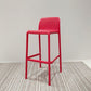 Nordic Macron Barstool Plastic 4 Legs Bar Stool for Living Room Set of 4 Clearhalo 'Bar Furniture' 'Bar Stools' 'bar_stools' 'furn' 'furn_bar_stools' 'furniture_bar_stools' 'Kitchen & Dining Furniture' 'kitchen&dining_furn' 'kitchen' 'kitchen_furn' Furniture' 1200x1200_ba9419b7-9b4d-4c40-ba3b-08c97c09c733