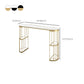 Glam Style Bar Table Set 1/3/5 Pieces Stone Fixed Counter Height Set for Indoor Clearhalo 'Bar Furniture' 'furn' 'furn_home_bar_bar_sets' 'Furniture' 'Home Bars & Bar Sets' 'home_bar_bar_sets' 'Kitchen & Dining Furniture' 1200x1200_ba948407-2350-4a51-8a6c-3d3e544c59cf