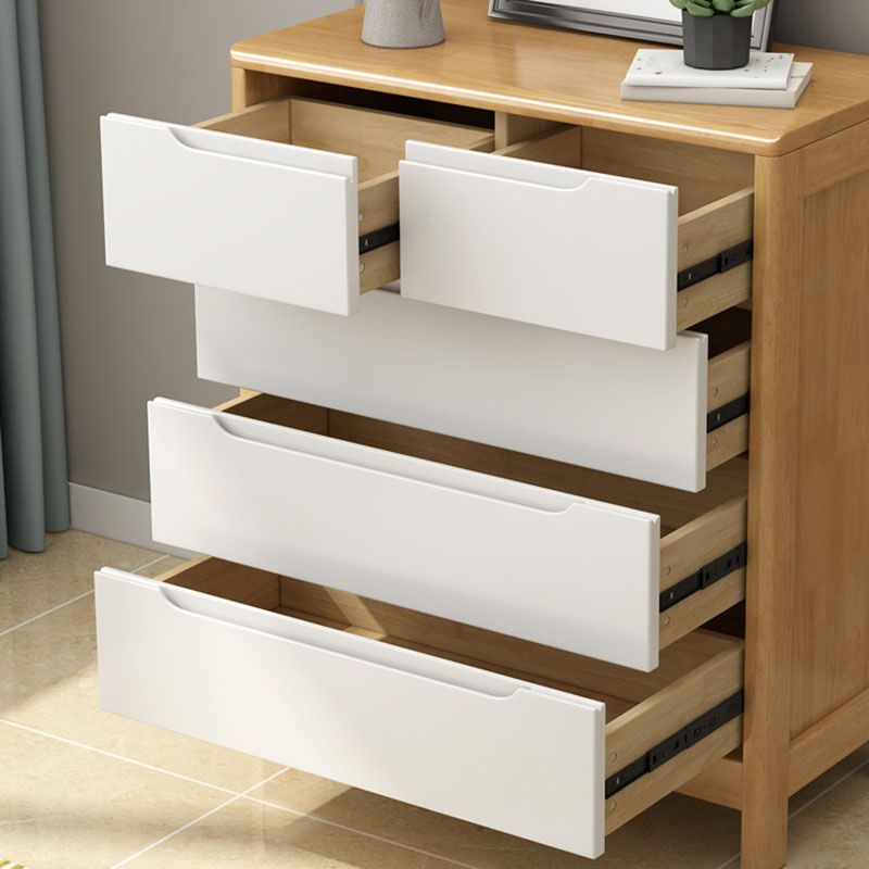 16" W Rubber Wood Storage Chest Modern Dresser with Drawers for Bedroom Clearhalo 'Bedroom Furniture' 'Dressers & Chests' 'dressers_chests' 'furn' 'furn_dressers_chests' 'Furniture' 1200x1200_ba95a44e-aec3-4240-b4bd-fcf7f05eb8ff