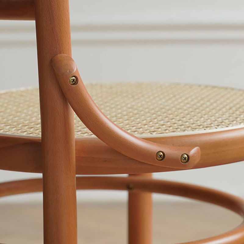 Modern Slat Back Side Chair Solid Wood Indoor Dining Chair for Living Room Clearhalo 'Dining Chairs' 'Dining Tables & Seating' 'dining_chair' 'furn' 'furn_dining_chair' 'Furniture' 'Kitchen & Dining Furniture' 1200x1200_ba95bc19-d166-4ca9-b3d4-8091cdf3eaba