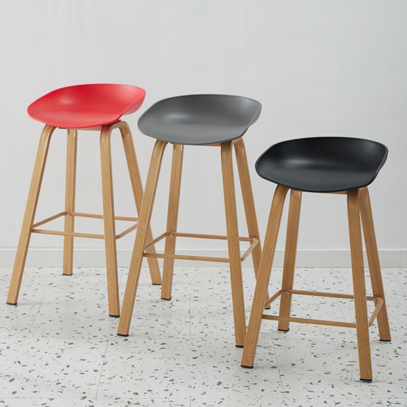 Scandinavian Style Bar-stool with Metal Legs Counter Stool for Kitchen Bar Clearhalo 'Bar Furniture' 'Bar Stools' 'bar_stools' 'furn' 'furn_bar_stools' 'furniture_bar_stools' 'Kitchen & Dining Furniture' 'kitchen&dining_furn' 'kitchen' 'kitchen_furn' Furniture' 1200x1200_ba96fd1a-a6c6-4c38-a5bb-1b153bdccdd5