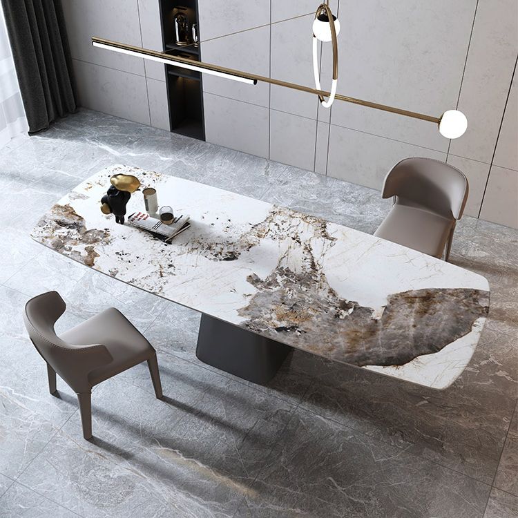 Contemporary¬†Kitchen¬†Dining¬†Room¬†Set with¬†Rectangle Sintered Stone Top¬†Formal¬†Dining¬†Table¬†Furniture Clearhalo 'Dining Room Sets' 'Dining Tables & Seating' 'dining_room_set' 'furn' 'furn_dining_room_set' 'Furniture' 'furniture_dining_room_set' 'Kitchen & Dining Furniture' 'kitchen&dining_furn' 'kitchen' 1200x1200_ba97c16c-bd79-4bbf-a16d-7b809fa4b9a9