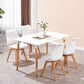 Contemporary Style Dining Room Chair Solid Back Armless Chair for Kitchen Clearhalo ' kitchen&dining_furn' 'Dining Chairs' 'Dining Tables & Seating' 'dining_chair' 'Furniture' 'furniture_dining_chair' 'Kitchen & Dining Furniture' 'kitchen' 1200x1200_baa10201-8b4e-43ee-9c6e-0a7eecb55135