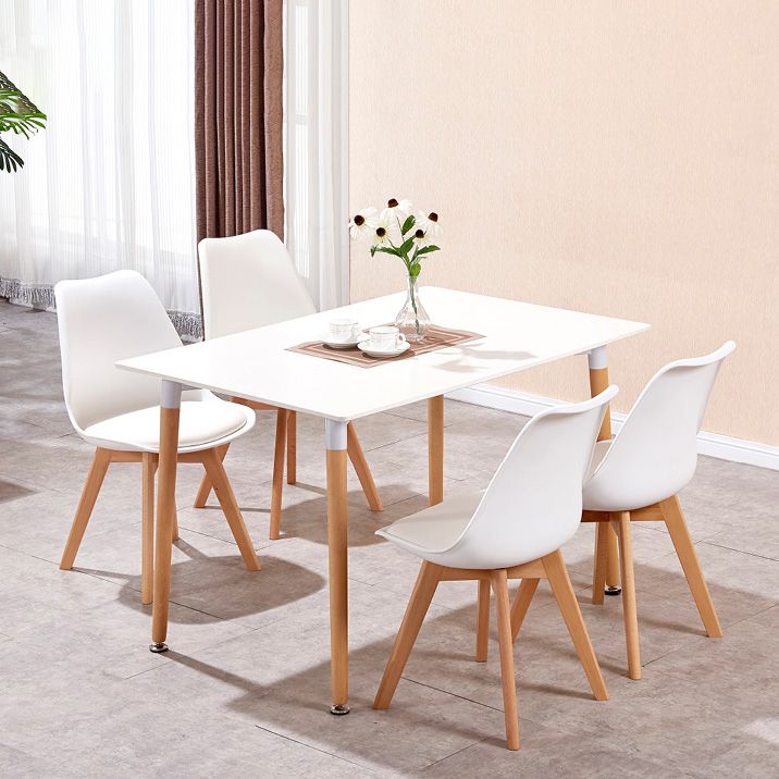 Contemporary Style Dining Room Chair Solid Back Armless Chair for Kitchen Clearhalo ' kitchen&dining_furn' 'Dining Chairs' 'Dining Tables & Seating' 'dining_chair' 'Furniture' 'furniture_dining_chair' 'Kitchen & Dining Furniture' 'kitchen' 1200x1200_baa10201-8b4e-43ee-9c6e-0a7eecb55135