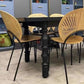 Rectangle Solid Wood Two-Color Dining Table Simplicity 4 Legs Table for Dining Room Clearhalo ' dining_table' 'Dining Tables & Seating' 'Dining Tables' 'furn' 'furn_dining_table' 'Furniture' 'furniture_dining_table' 'Kitchen & Dining Furniture' 'kitchen&dining_furn' 'kitchen' 'kitchen_dining_table' 1200x1200_baa194cb-a6f8-4d2b-9ed3-c5179cf5be81