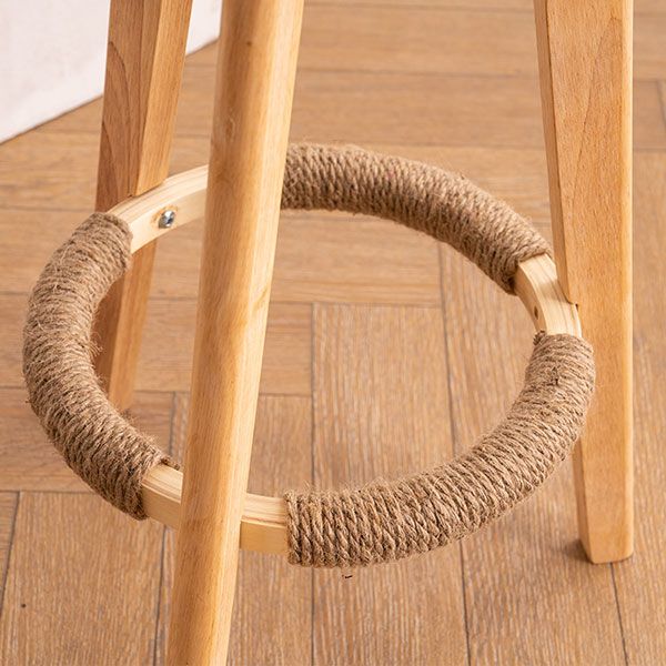 Bassa posteriore senza braccio sgabello moderno sedia sedile sedile con poggiapiedi