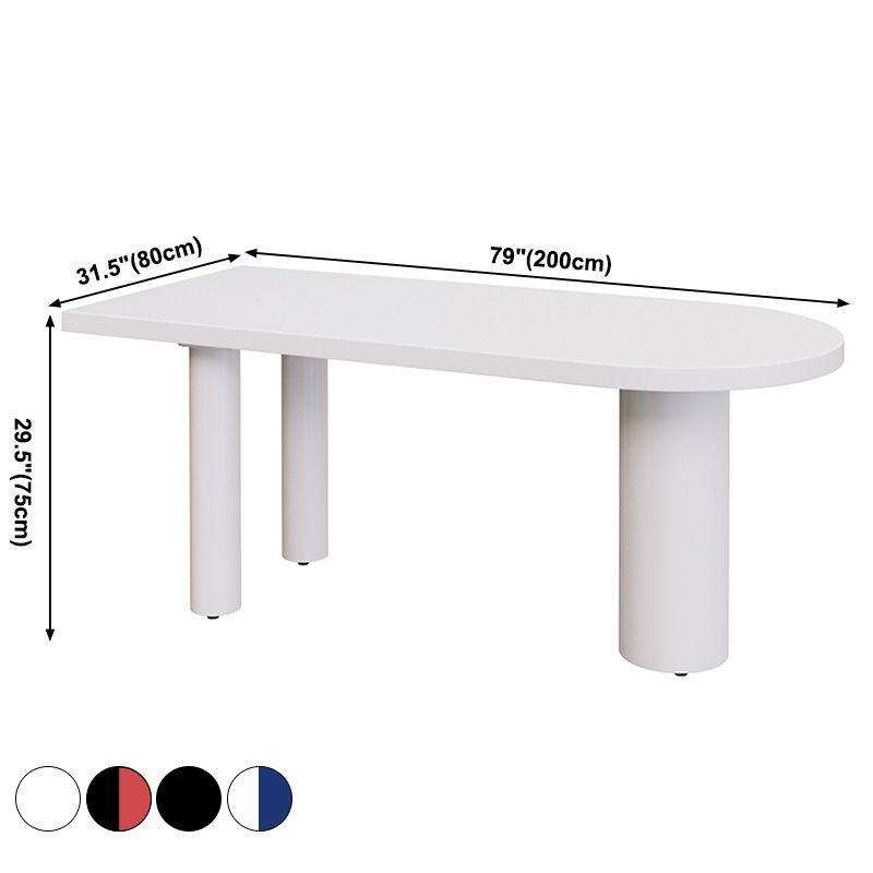 Solid Wood Contemporary Free Form Table Solid Wood Top Table for Dining Room Clearhalo ' dining_table' 'Dining Tables & Seating' 'Dining Tables' 'furn' 'furn_dining_table' 'Furniture' 'furniture_dining_table' 'Kitchen & Dining Furniture' 'kitchen&dining_furn' 'kitchen' 'kitchen_dining_table' 1200x1200_baa46e83-dff3-47c9-b9c7-5fba6b429762