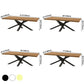 Traditional Luxury Rectangle Dining Table Pine Solid Wood Table with Pedestal Base Clearhalo ' dining_table' 'Dining Tables & Seating' 'Dining Tables' 'furn' 'furn_dining_table' 'Furniture' 'furniture_dining_table' 'Kitchen & Dining Furniture' 'kitchen&dining_furn' 'kitchen' 'kitchen_dining_table' 1200x1200_baa73e17-f4ef-44fd-ac73-ef1a883909f4