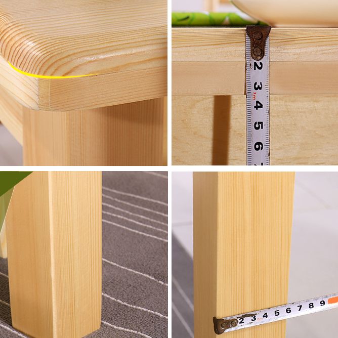 Modern Style Solid Wood Slate Dining Table Set Rectangular Formal Table with 4 Legs Base Clearhalo 'Dining Room Sets' 'Dining Tables & Seating' 'dining_room_set' 'furn' 'furn_dining_room_set' 'Furniture' 'furniture_dining_room_set' 'Kitchen & Dining Furniture' 'kitchen&dining_furn' 'kitchen' 1200x1200_baaafad3-b227-4018-b944-ec53a05e7e86