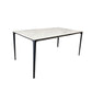 Rectangle Home Fixed Table Industrial Sintered Stone Dining Table Clearhalo 'Dining Tables & Seating' 'Dining Tables' 'dining_table' 'furn' 'furn_dining_table' 'Furniture' 'Kitchen & Dining Furniture' 1200x1200_baad106a-78f4-45d7-adb9-9f821a2f5b05