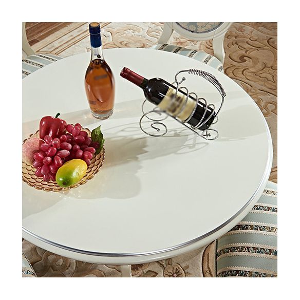 Solid Wood Victorian Round Dining Table Rubberwood Table with Pedestal Base Clearhalo 'Dining Tables & Seating' 'Dining Tables' 'dining_table' 'furn' 'furn_dining_table' 'Furniture' 'furniture_dining_table' 'Kitchen & Dining Furniture' 'kitchen' 'kitchen_dining_table' 1200x1200_bab00514-2b54-4493-aad8-6d6fe7344a71
