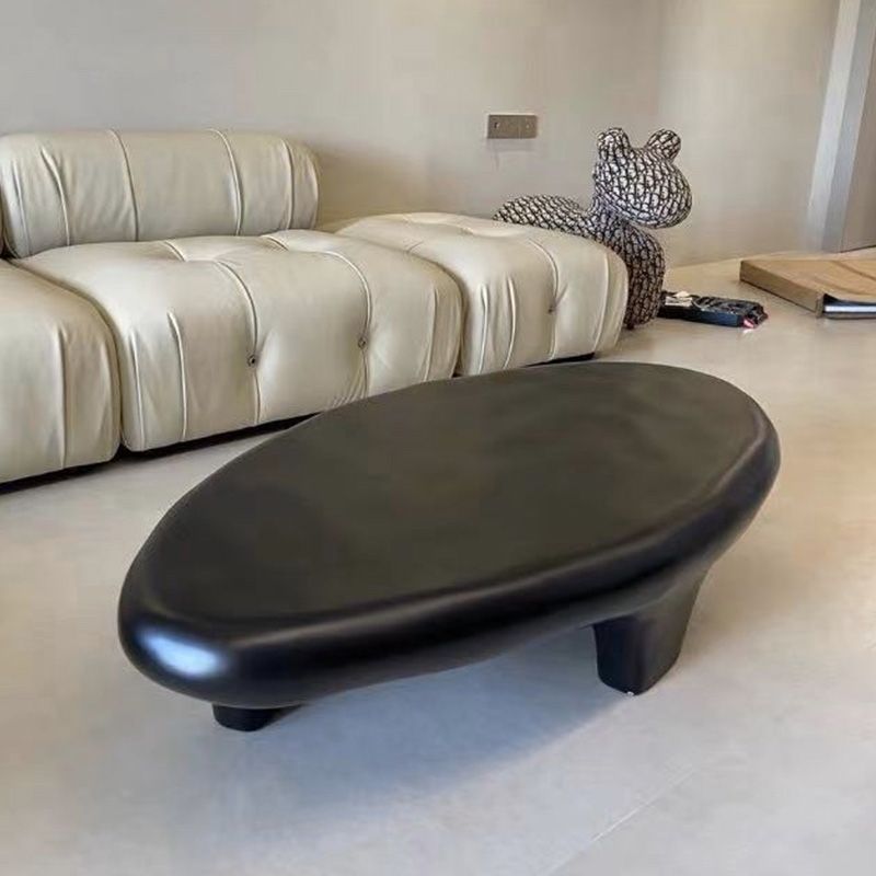 3 Legs Irregular Coffee Table Modern 11.8-In High 1 Single Cocktail Table Clearhalo 'Coffee & Accent Tables' 'Coffee Tables' 'coffee_tables' 'furn' 'furn_coffee_tables' 'Furniture' 'Living Room Furniture' 1200x1200_bab5dc10-9f13-4aa1-a533-d671a3f478ef