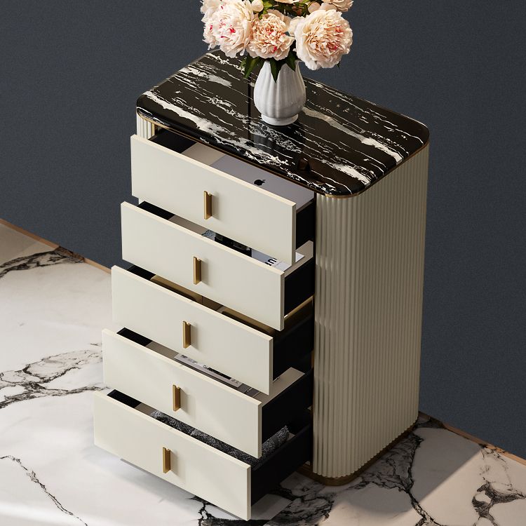 Classic Glam Storage Chest Dresser 5/4/6 Drawers Storage Chest , 17.55 Inch Width Clearhalo 'Bedroom Furniture' 'Dressers & Chests' 'dressers_chests' 'furn' 'furn_dressers_chests' 'Furniture' 1200x1200_babc1b89-e0d2-43a5-8e10-68836c596205