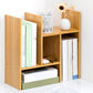 Moderne stijl Open Back Bookshelf Bamboo boekenkast met planken