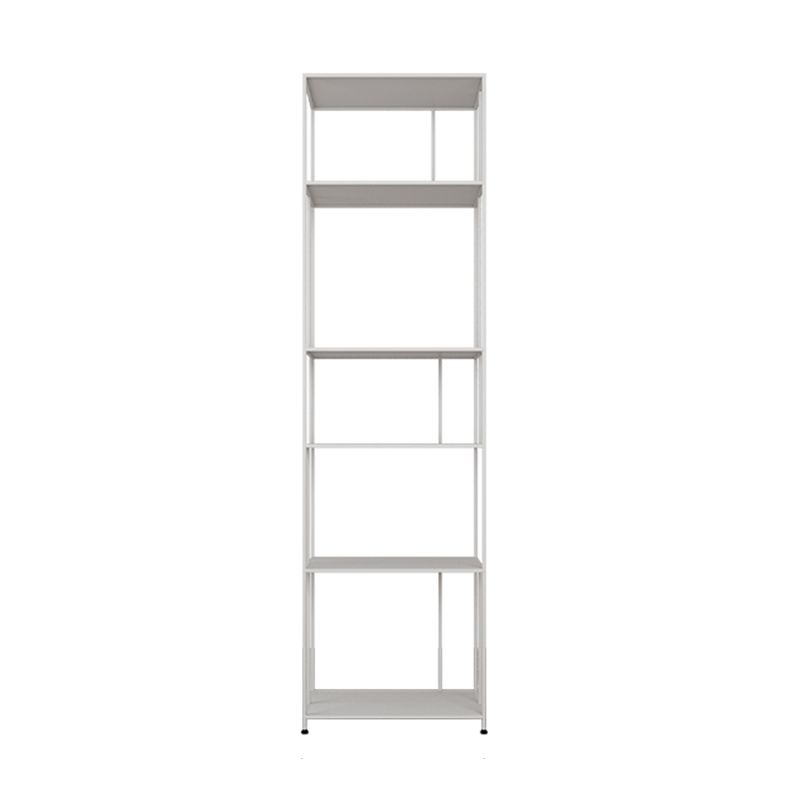 Industrial Style Metal Bookshelf 5-shelf Open Shelf Bookcase for Home Clearhalo 'Bookcases' 'furn' 'furn_bookcases' 'Furniture' 'furniture_bookcases' 'kitchen' 'kitchen_bookcases' 'Living Room Furniture' 'Office Furniture' 1200x1200_bac301fe-9787-4e07-93c9-cc44d7d33996